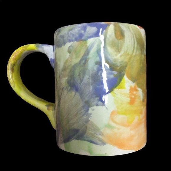 CERAMIC & DECORATIVE COFFEE MUG MULTICOLORS - Picture 1 of 7